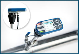 Digital flow meter for compressed air